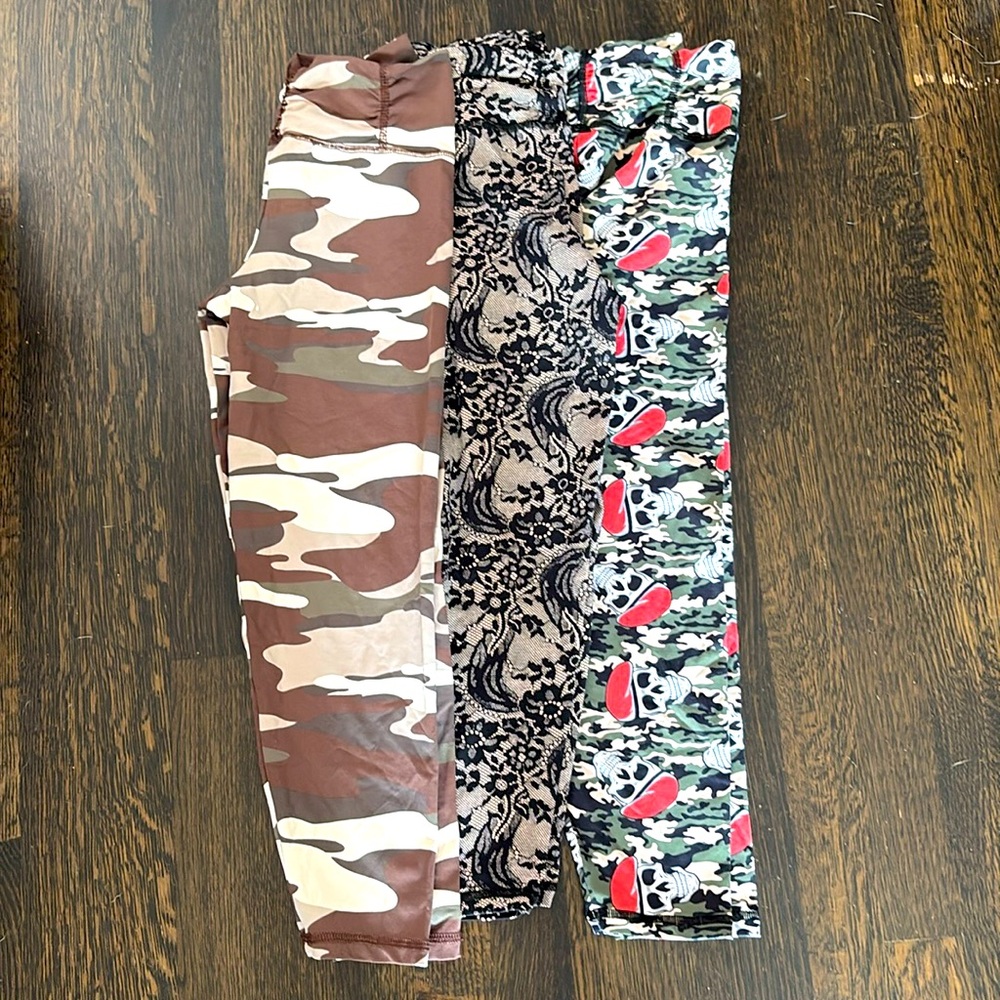 Stretchy leggings fun prints